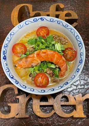 ＃春のレシピ2026⭐︎ 祝蕾の沙茶麺-レシピのメイン写真