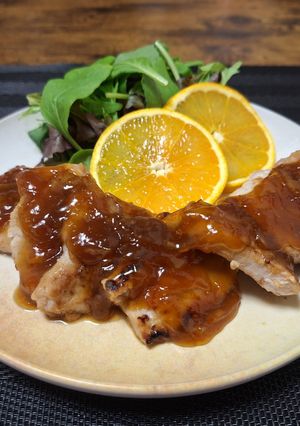 麹でやわらか！豚肉のオレンジ風味-レシピのメイン写真