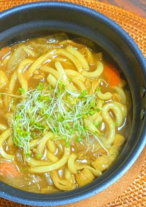 豚汁カレー煮込みうどん-レシピのメイン写真