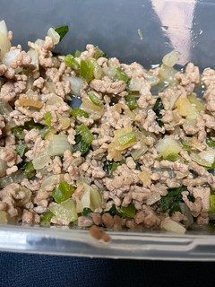 ご飯がすすむ!ひき肉と大葉の炒め物-レシピのメイン写真