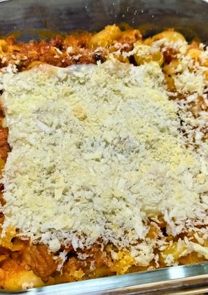 ミートソースでマカロニグラタン-レシピのメイン写真