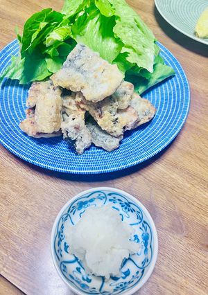 今日の晩御飯!ご飯がすすむ!鯖の竜田揚げ-レシピのメイン写真