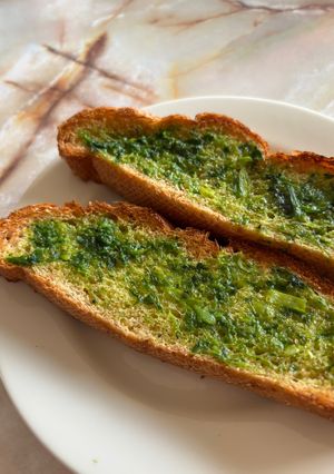 行者にんにくバター-レシピのメイン写真