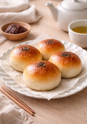 グルテンフリーあんぱん-レシピのメイン写真