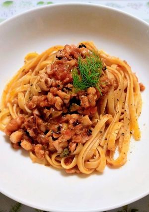 簡単Xmasメニュー！タコラグーのパスタ-レシピのメイン写真