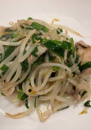 子供も大好き！にらたっぷりの肉もやし炒め-レシピのメイン写真