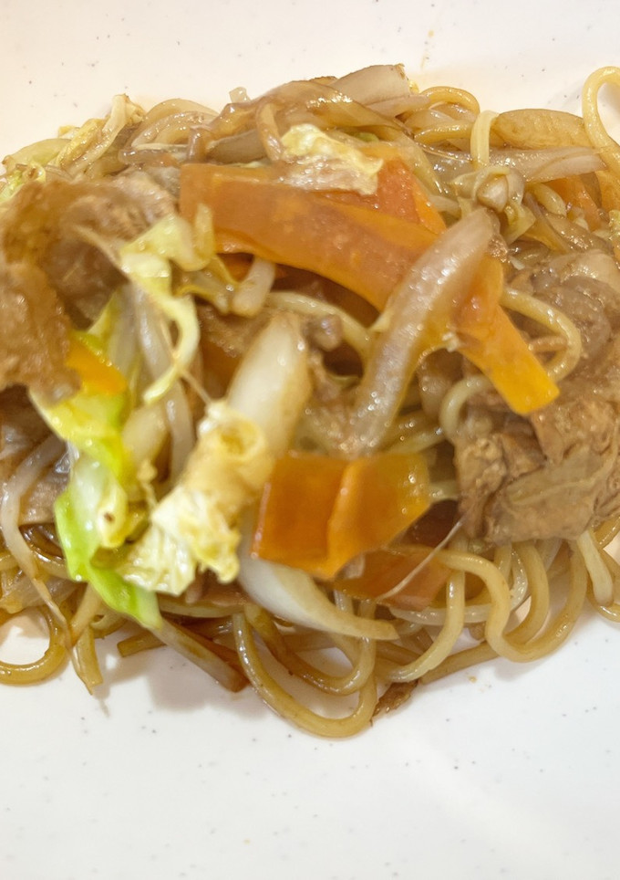 たった3つの事をするだけで絶品焼きそば-レシピのメイン写真