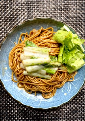 三東菜のスパイシー黒焼きそば-レシピのメイン写真