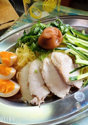 梅しそDE栄養満点冷麺〜-レシピのメイン写真