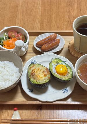 アボカドのオーブン焼き-レシピのメイン写真