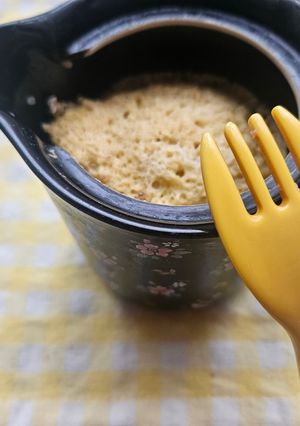 急須で!オートミールダイエット蒸しパン!-レシピのメイン写真
