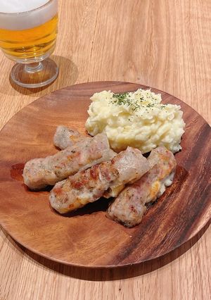 国産豚バラ超粗挽きで作るソーセージ-レシピのメイン写真