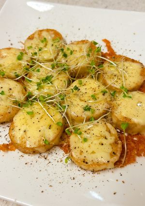 栄養満点♪皮つき長芋のチーズステーキ-レシピのメイン写真