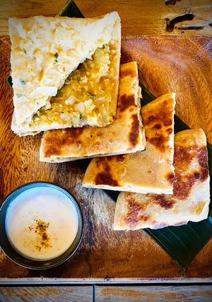 アルパラタ（インドのパン料理）-レシピのメイン写真