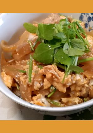 簡単ふわふわ親子丼-レシピのメイン写真