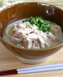 バランス◎！まろやか塩麹豆乳うどん