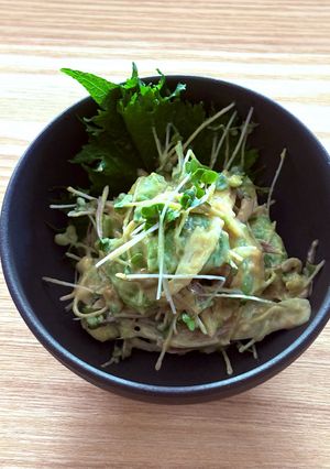 アボカドの薬味ごま和え-レシピのメイン写真
