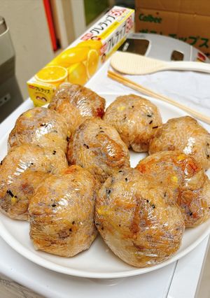 豚肉のコチュジャンおにぎり-レシピのメイン写真