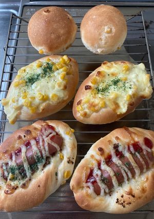 コーンパン　生地-レシピのメイン写真