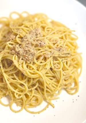 アンチョビとツナ缶のパスタ-レシピのメイン写真