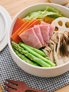 『感動おひつ』で温野菜-レシピのメイン写真