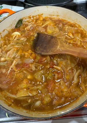 赤ワインのコク！大豆のミネストローネ-レシピのメイン写真