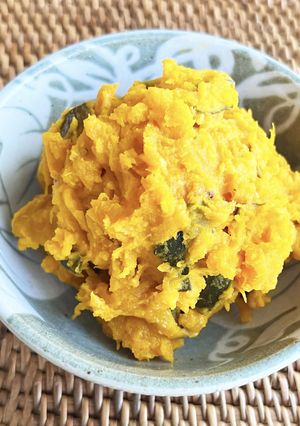 洗い物なし！レンジで５分★かぼちゃサラダ-レシピのメイン写真