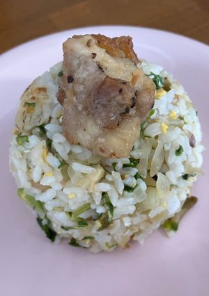 ザーサイとセロリのサクサク♪チャーハン-レシピのメイン写真