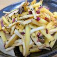 エリンギ&さつまいも♪ガリバタきんぴら