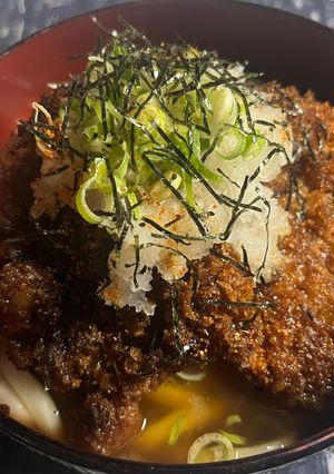 福井風ソースかつおろしうどん-レシピのメイン写真