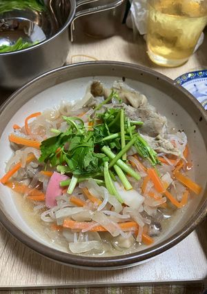仙台雑煮(鶏肉)-レシピのメイン写真
