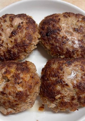 パン粉多めハンバーグ-レシピのメイン写真
