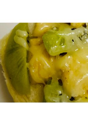 キウイ🥝バナナ🍌チーズ🧀オープンパン🍞-レシピのメイン写真