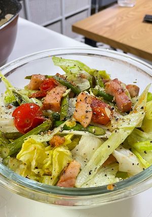 焼き野菜載せるだけサラダ-レシピのメイン写真