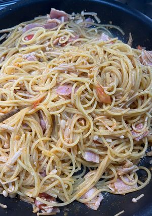 トマトとベーコンのパスタ-レシピのメイン写真