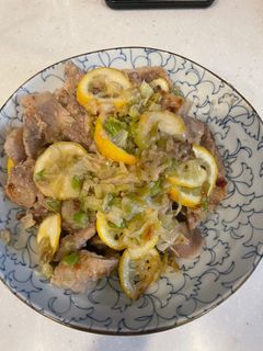 豚ロースの塩麹ねぎレモン炒め-レシピのメイン写真