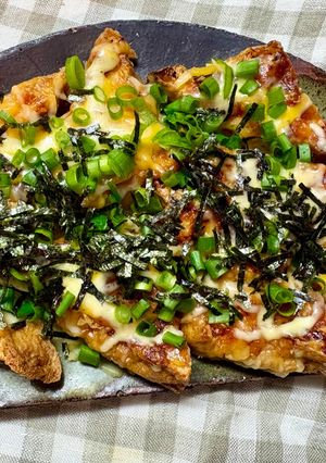とろーり♡厚揚げの西京味噌チーズ焼き-レシピのメイン写真