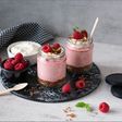シードスナックのラズベリーチーズケーキ