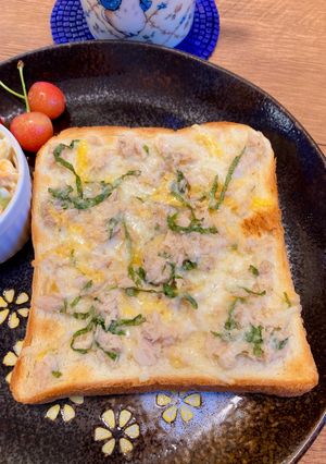 大葉香るツナチートースト-レシピのメイン写真