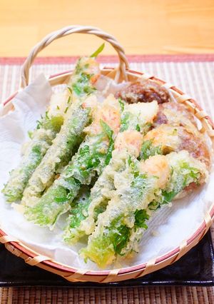 ズワイ蟹の大葉包み天ぷら-レシピのメイン写真