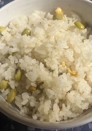 枝豆とうもろこしごはん-レシピのメイン写真