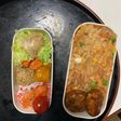 レンジ簡単シーフード風味タコス味炒飯弁当