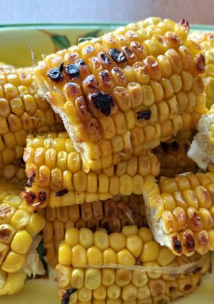 簡単！焼きとうもろこし〜バター醤油〜-レシピのメイン写真