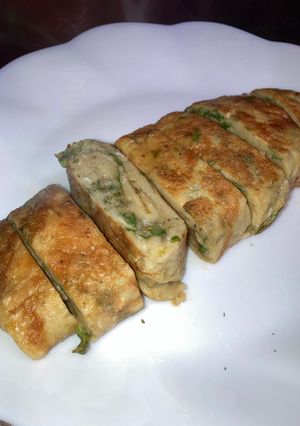 ふきのとうの玉子焼き-レシピのメイン写真