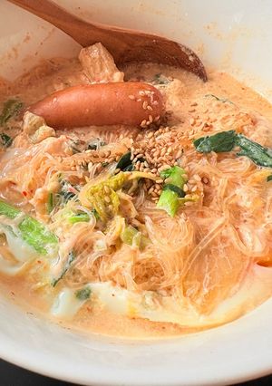 味噌ミルク春雨-レシピのメイン写真