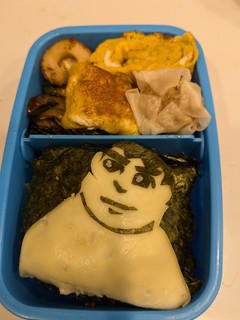ドラえもんキャラ弁 綺麗なジャイアン-レシピのメイン写真