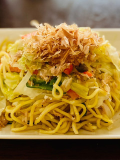 ワンボールレンジ、ツナ塩麹焼きそば!-レシピのメイン写真