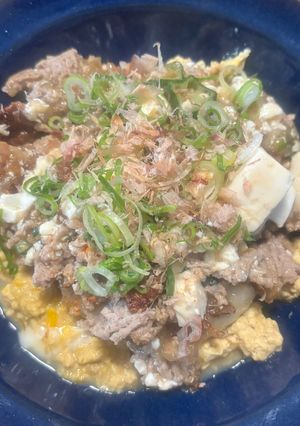 塩卵麻婆豆腐、餅入り-レシピのメイン写真