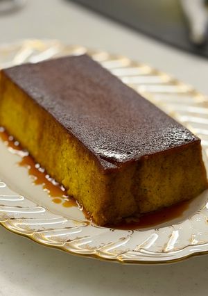 簡単!ズボラ丸ごとかぼちゃプリン-レシピのメイン写真