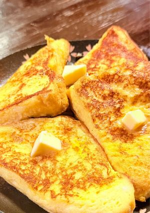 中までしみしみ♡ふわとろ絶品フレンチトースト-レシピのメイン写真